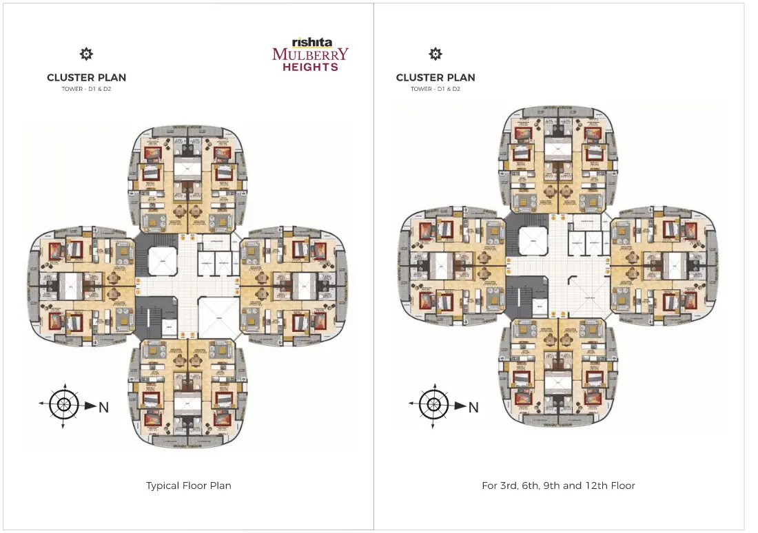 Rishita Mulberry Heights Floor Plan